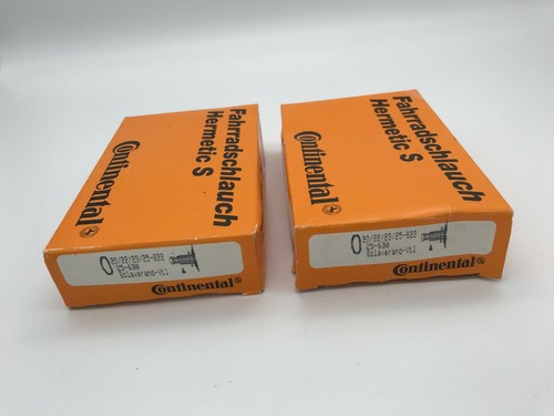 2 Continental Bike Tubes 700x20C/22C 