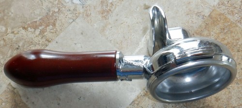 Portafiltro de doble caño Elektra Brierwood para Elektra Belle Epoque 3 Group, nuevo - Imagen 6 de 7