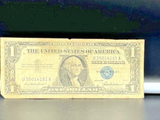 1957 One Dollar Silver Certificate United States of America One Dollar Note