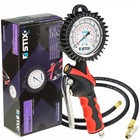 Druckluft Reifenfüller Reifenfüllpistole Luftdruckprüfer 0-12Bar Druckluftprüfer