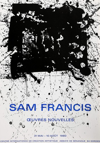 Sam Francis, ohne Titel (P-5), Poster - Bild 5 von 6