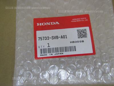 Honda Civic Si Coupe 06-08 Front Grille Grill Cover 75100-SVB-A01, A625