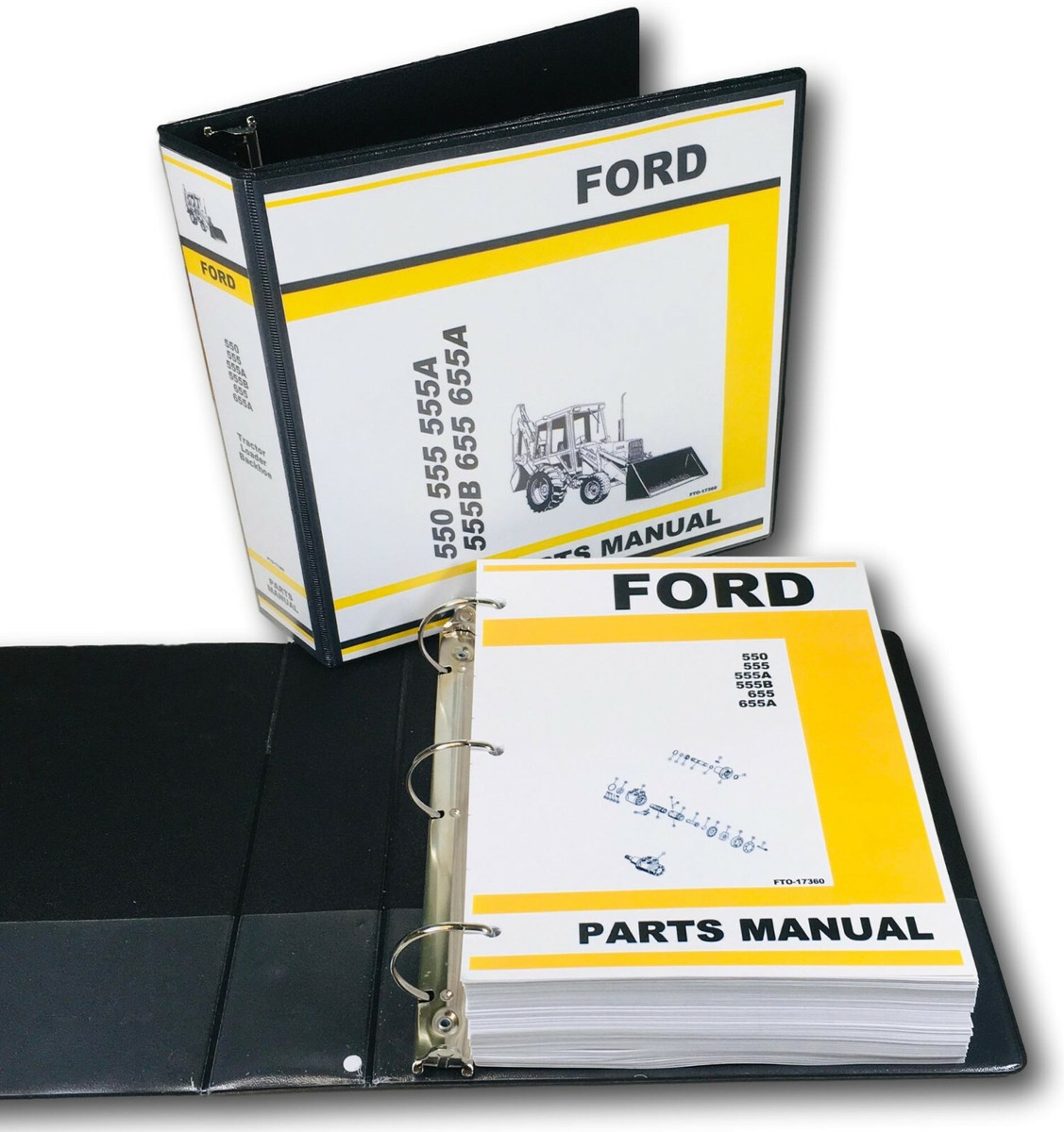 Ford 550 555 555A 555B 655 655A Tractor Loader Backhoe Parts