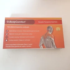  Body Comfort Reusable Therapeutic XL Neck & Shoulder Heat Pack Sports Chronic