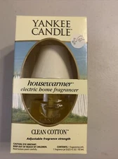 Yankee Candle Housewarmer Electric Home Fragrance Clean Cotton