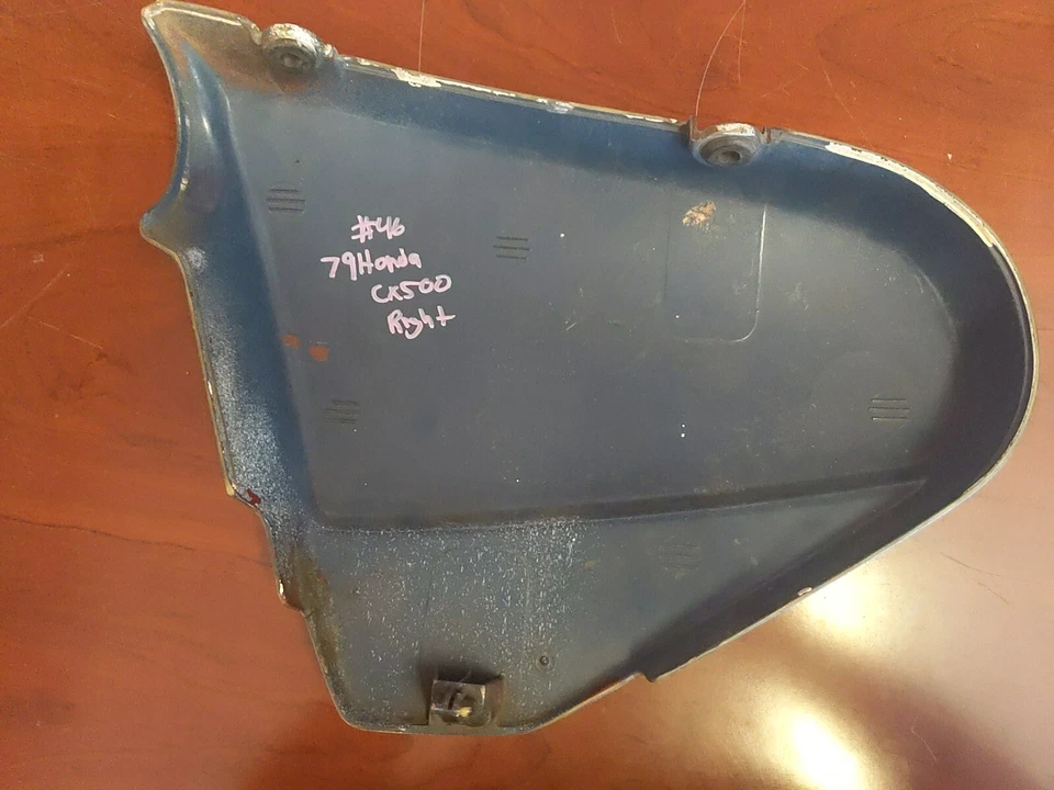 Honda CX500C 1979 cubierta lateral derecha personalizada Foto 2 de 4
