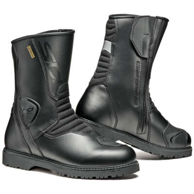 Sidi Gavia Gore Adventure Street Motorcycle Boots Black/Black 45