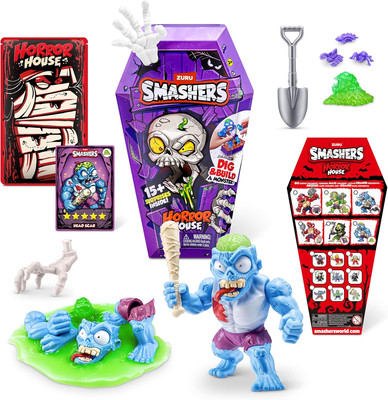 Smashers Horror House (Slasher) by , Interactive Toy, Collectable Toy for Kids a