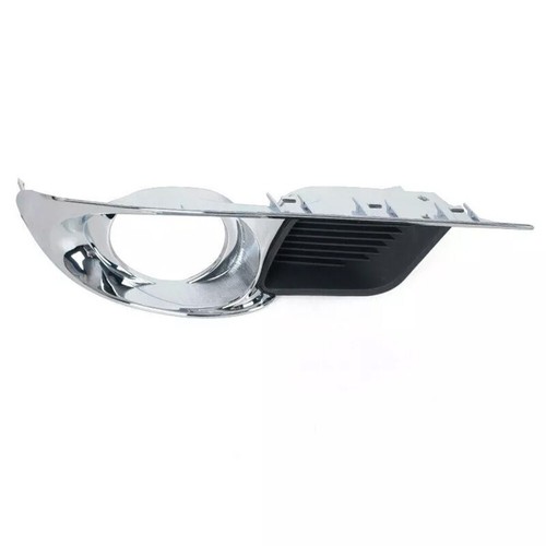 Pair Front Fog Lamp Light Cover Bezel Chrome LH&RH For Toyota
