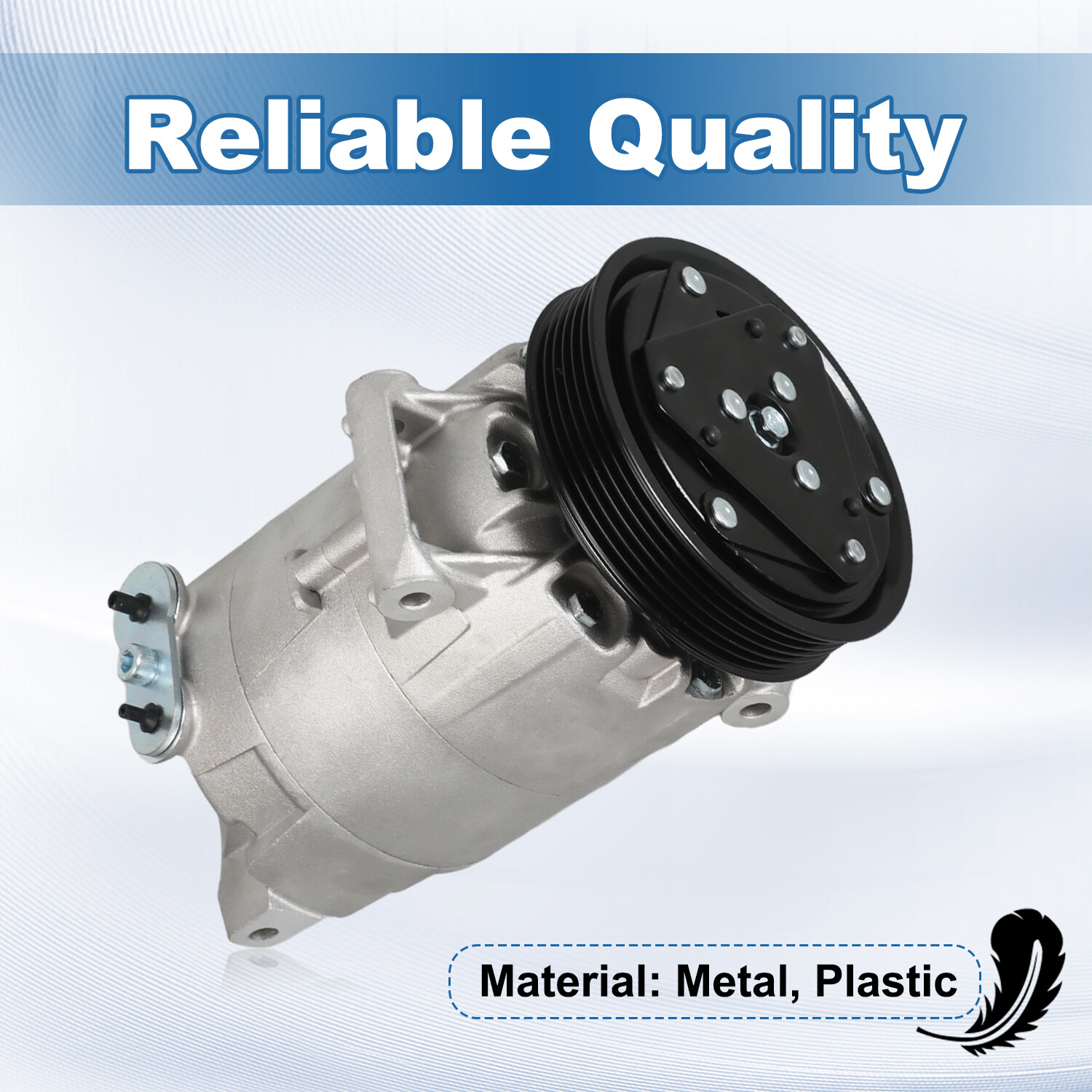 A/C Air Conditioning Compressor for 2010 2011 Maserati GranTurismo Quattroporte