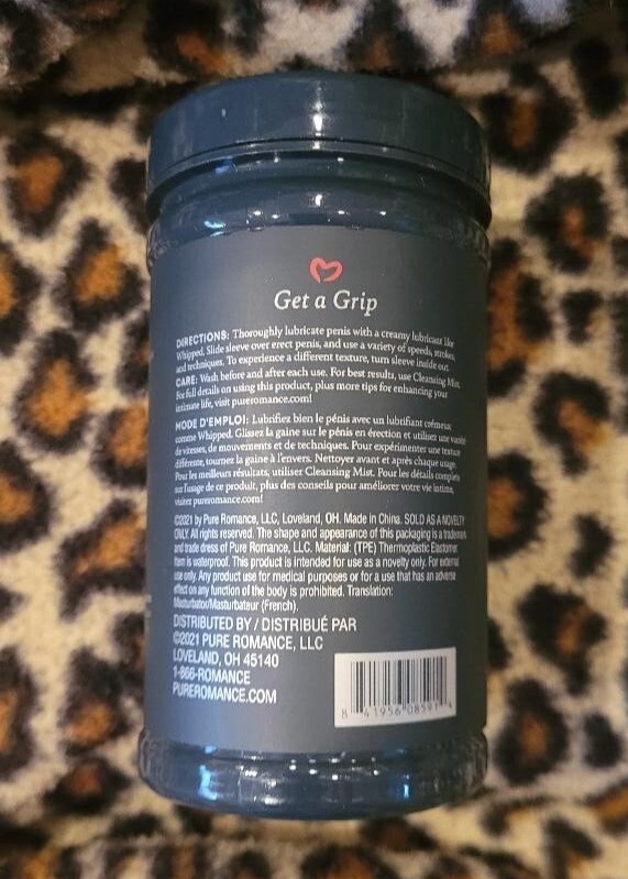Pure Romance Get A Grip - Reversible Male Pleasure Sleeve *NEW* Sealed | eBay Pure Romance Get A Grip - Reversible Male Pleasure Sleeve *NEW* Sealed | eBay