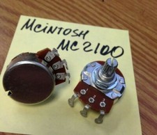 Vintage Mcintosh MC2100 amplifier front volume Potentiometers . New.