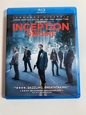 Inception Origine Leonardo Dicaprio Very Good (Blu-ray) *Sci-fi Action*2010