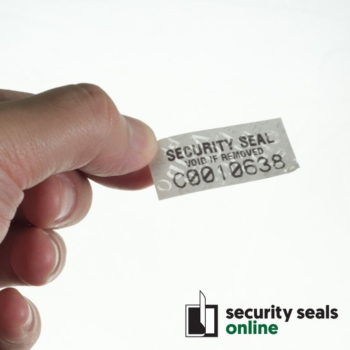 40mm x 20mm Tamper Evident Security Seal Non-Transfer VOID labels - Picture 7 of 13