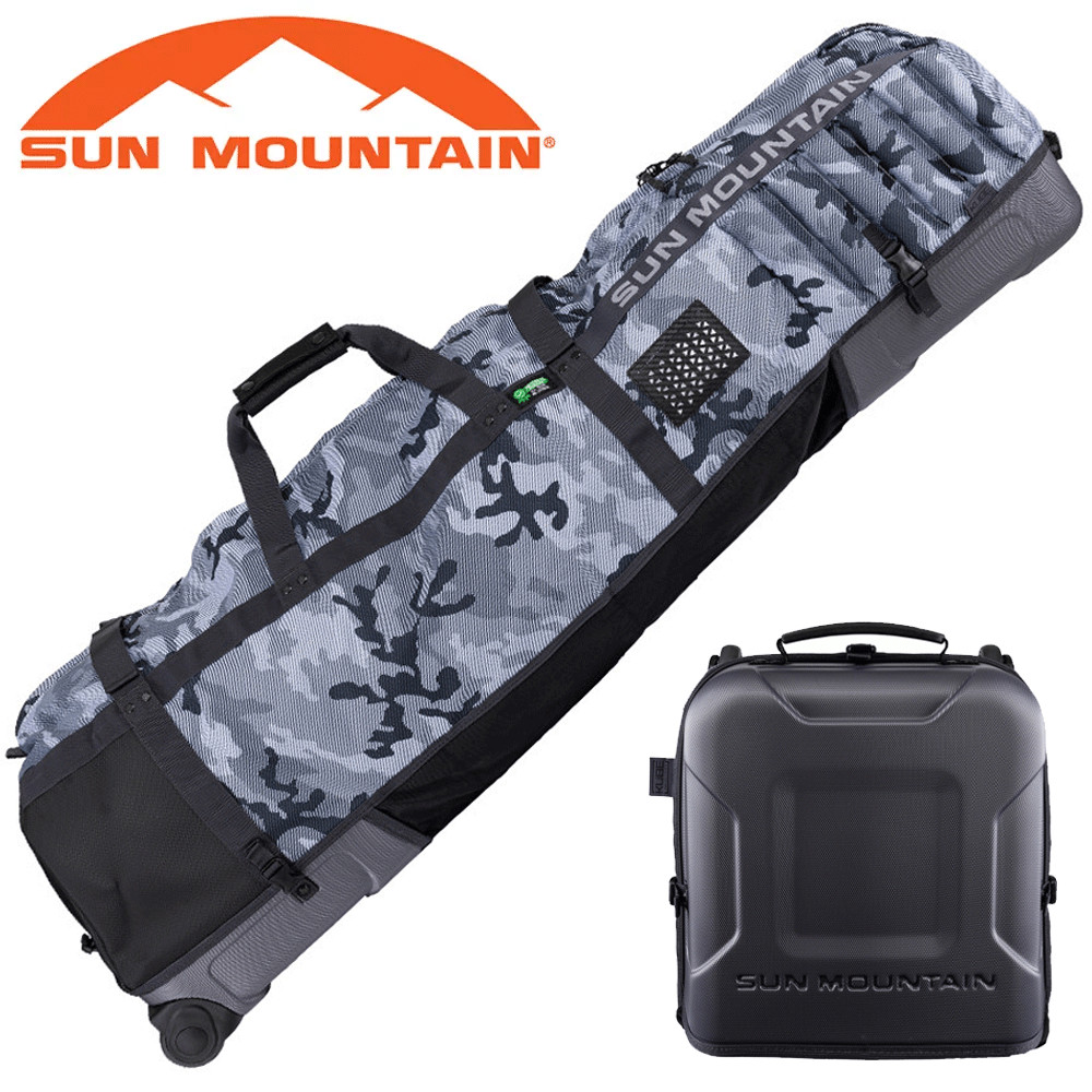 Sun Mountain Golf Men's Grey Sun Mountain Kube Golf Travel Cover - Raptor Steel - Image 5