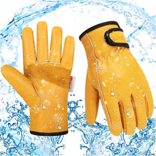 Guantes T rmicos De Cuero Calientes Para Trabajo Duro Hombre El Frio Invierno
