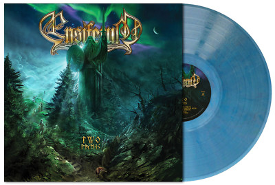 ENSIFERUM - TWO PATHS, 2017 CLEAR SKY-BLUE MARBLED vinyl LP, #215/300! SEALED!