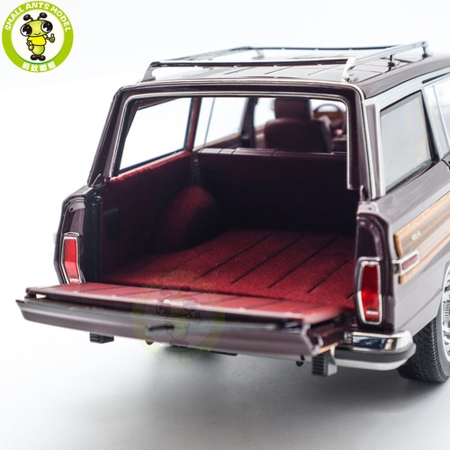 1/18 Jeep Grand Wagoneer 1991 DD MODELS BLACK CHERRY Diecast Model Car - Picture 16 of 18