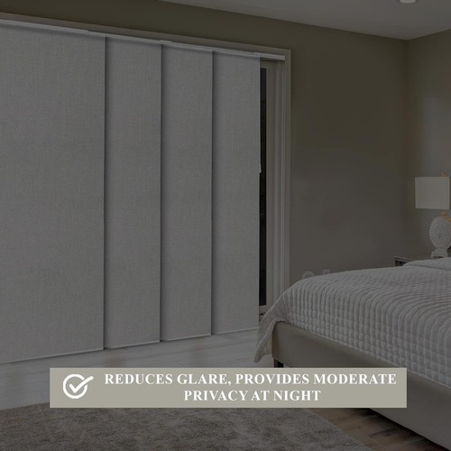Sliding Door Blinds , Sliding Glass Vertical Blinds for Patio Doors , Room Di... - Picture 17 of 24