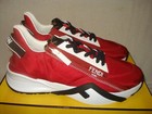 100% AUTHENTIC NEW MEN FENDI FLOW VERTIGO RED MIX MEDIA SNEAKER UK 11/US 12 — photo 8