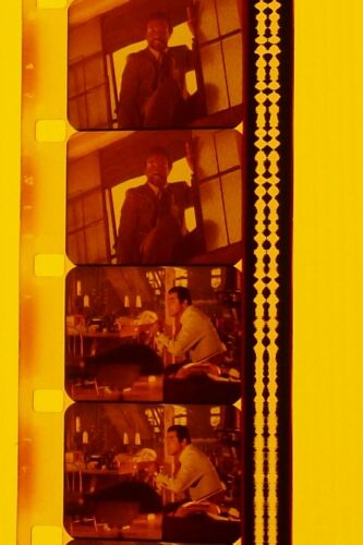 HUSTLE TRAILER COMMERCIAL WARM COLOR 16MM FILM ROLLED NO REEL B37 - Imagen 4 de 6