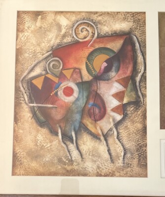 Eric Waugh: Actual piece of Canvas Of Guinness Records Largest