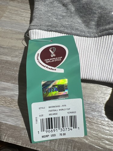 FIFA World Cup Qatar 2022 Officially Licensed Men's Hoodie Sweatshirt Size 2XL - Picture 6 of 6