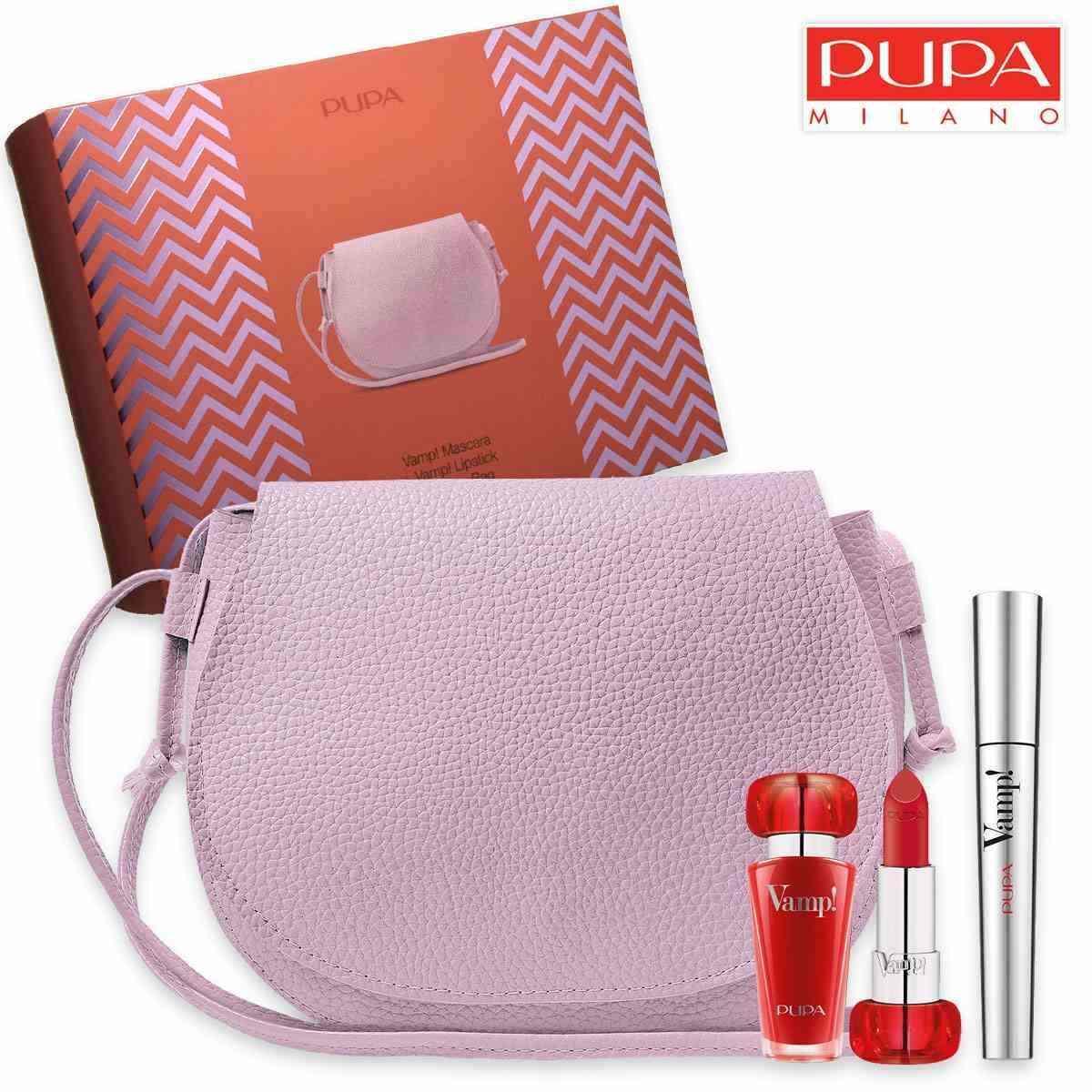 Pupa Kit Mascara Vamp! 9ml + Vamp! Rossetto 3,5g