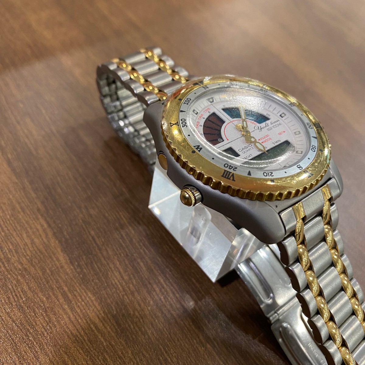 CASIO YACHT TIMER 腕時計 Casio AD-500G-7 Rare Vintage Yacht Timer Digital Watch
