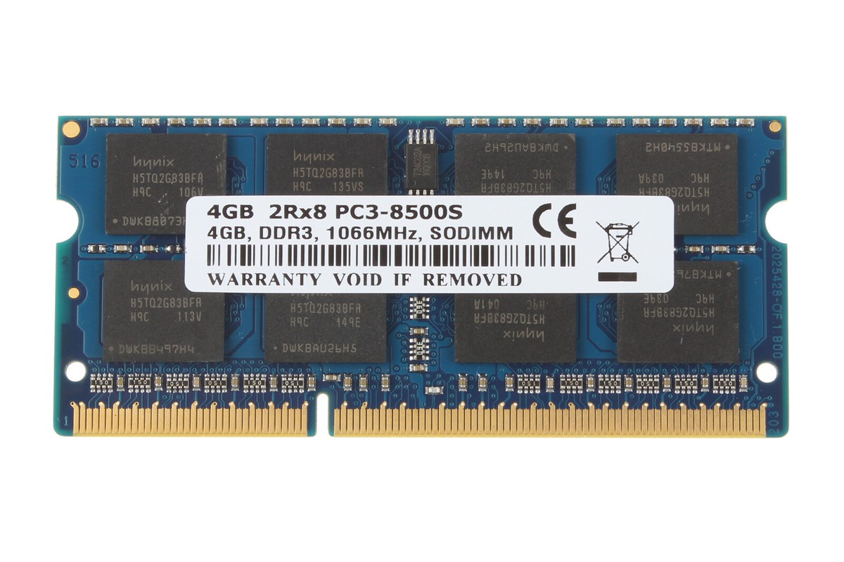 GB DDR3 RAM 2Rx8 PC3-8500 1066MHz 204Pin SODIMM Laptop Notebook