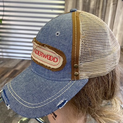Carrie Underwood Storyteller Tour Distressed Denim Hat (2016) Concert Merch s-l400.jpg main image 3
