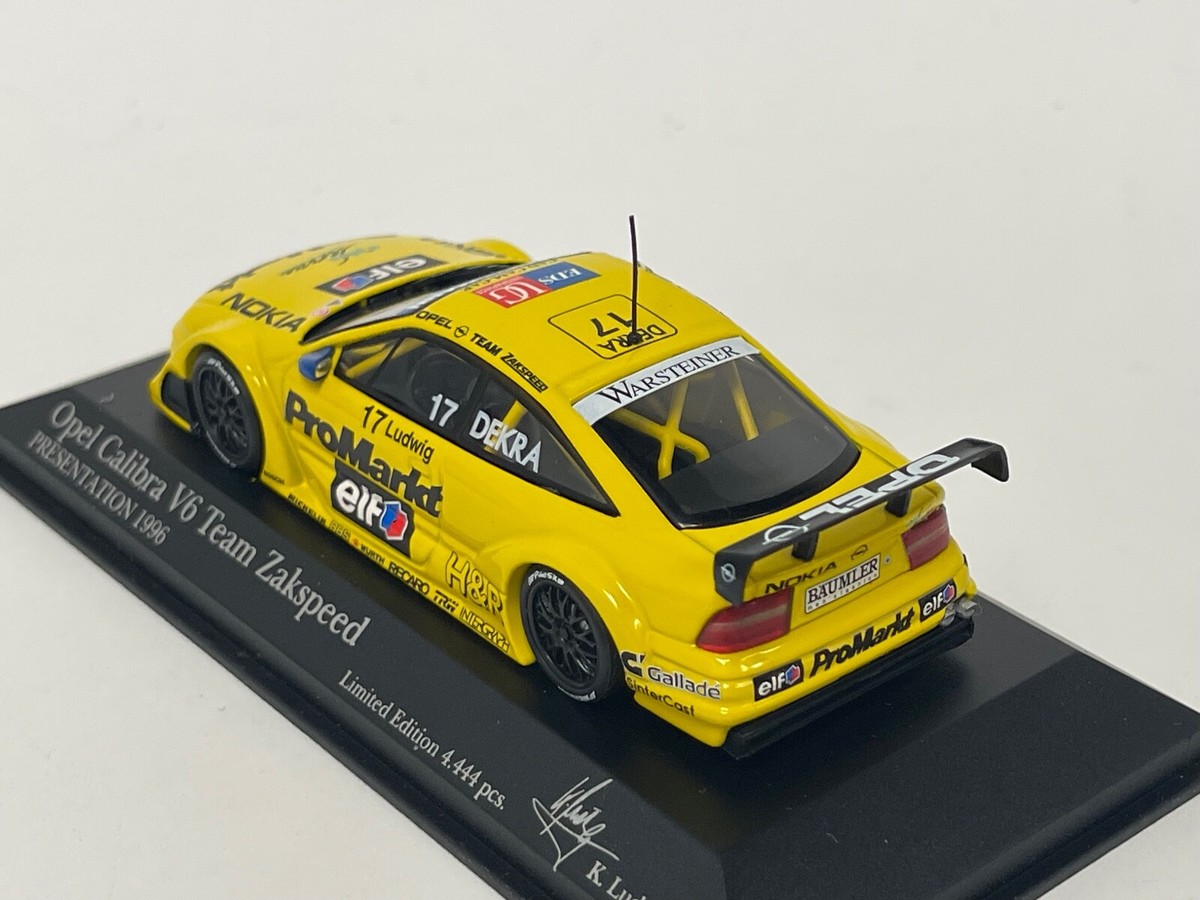 1/43 Minichamps Opel Calibra V6 1996 DTM Team Zakspeed K
