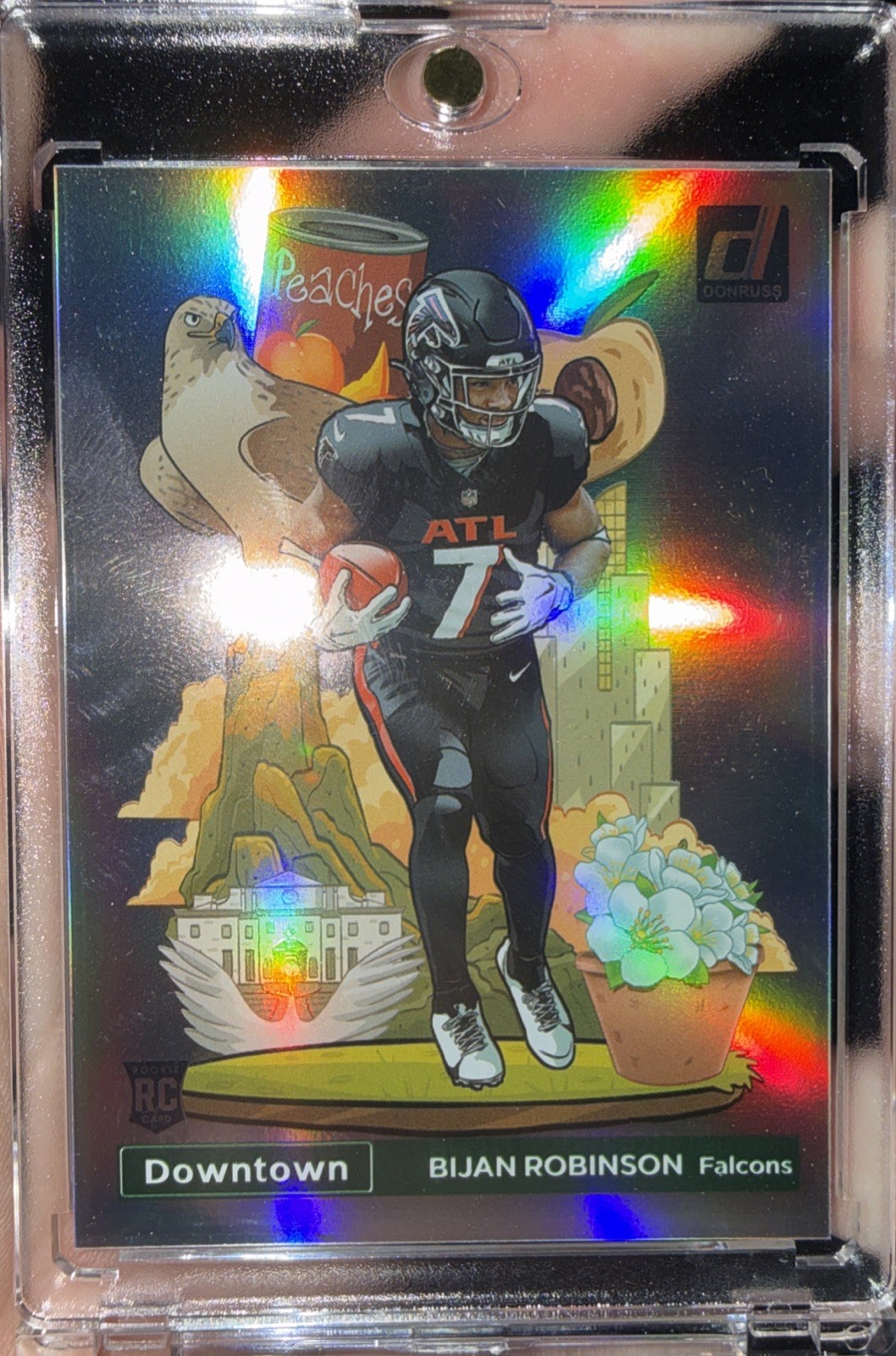 2023 Panini Donruss - Downtown! Bijan Robinson #D-10 (RC)