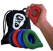 Kletra Outdoors Grip Strengthener Pack of Four, Hand Strength!