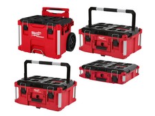 Milwaukee 48-22-84KIT4 PACKOUT 4 Piece Rolling Tool Box Bundle