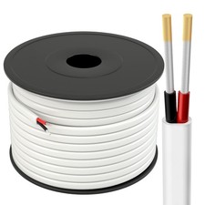 12 Gauge 50FT Marine Grade Wire Tinned Copper Duplex Boat Cable Spool