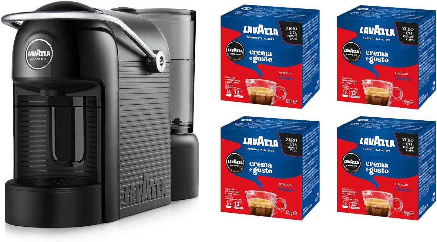 Lavazza Jolie Evo Bianca/Nera: Design Minimal e Anima Green