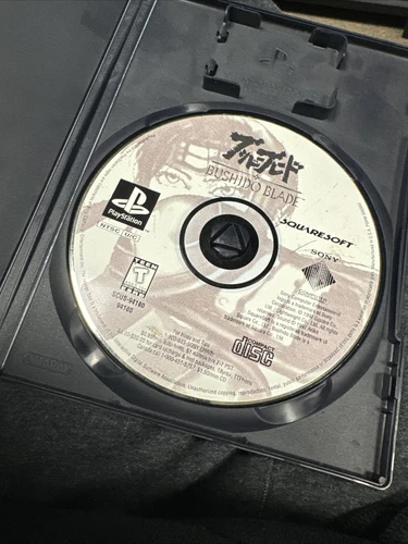 Bushido Blade (Sony PlayStation 1, 1997) Tested - Heavy Scratches - Disc Only