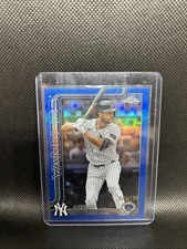 Austin Slater 2025 Topps Chrome Update Blue Refractors #/150 #USC137