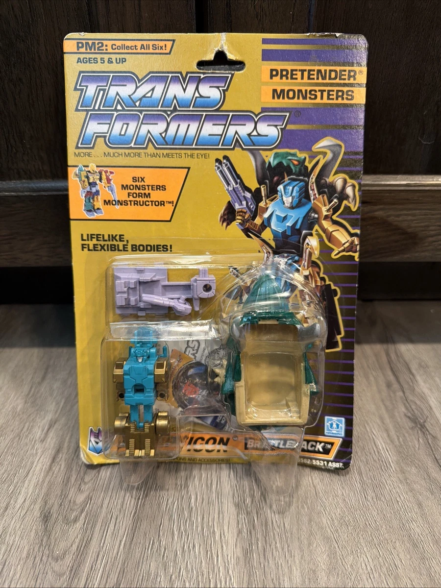 トランスフォーマーG1 プリテンダー フィンバック Hasbro US Hasbro Transformers & Robots Action Figure 1989 Year Manufactured