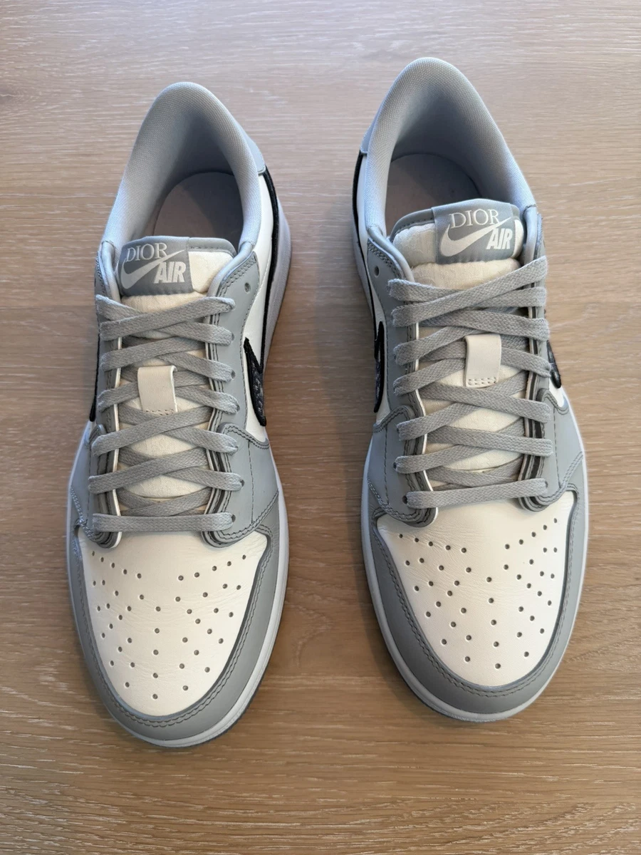Las mejores ofertas en Dior x Air Jordan 1 Low Gray | eBay