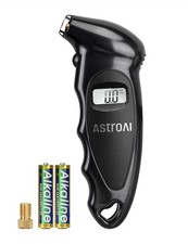 Black Astroai Digital Tire Pressure Gauge 0-150psi Accurate In 0.1 Increments Black Astroai Digital Tire Pressure Gauge 0-150psi Accurate In 0.1 Increments