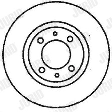 Disque de frein Fiat 600