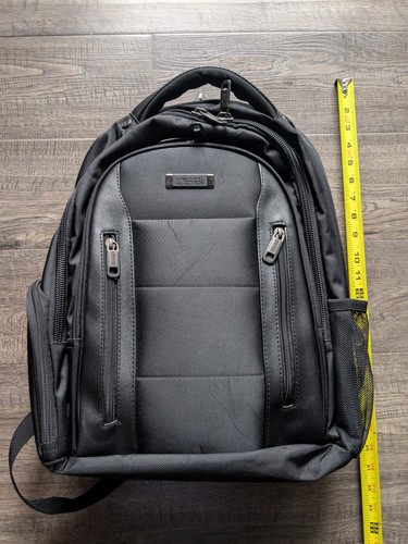 Mochila de viaje negra Kenneth Cole Reaction EZ-Scan para computadora portátil - Imagen 10 de 10