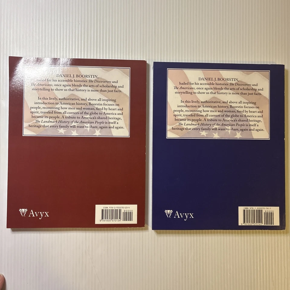 The Landmark History of the American People Set Volumes 1-2, By Boorstin-2 Books - Image 4 of 4