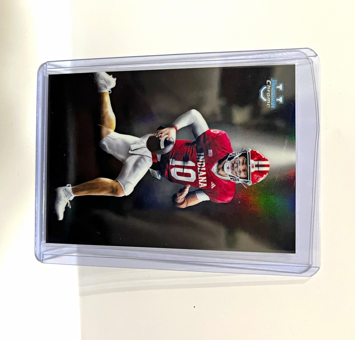 Topps 2026 Bowman Chrome Insert BS-22 Josh Hoover Indiana Hoosiers Football