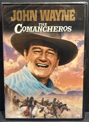 The Comancheros John Wayne (DVD, 1961, Widescreen, 1989 Fox) - NEW & SEALED!
