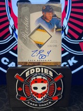 2008-09 Zach Bogosian The Cup Rookie Patch Auto Patch #118/249