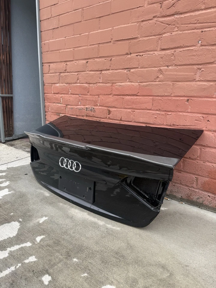 Audi A4 2009-2012 sedán maletero portón trasero negro OEM Foto 3 de 4