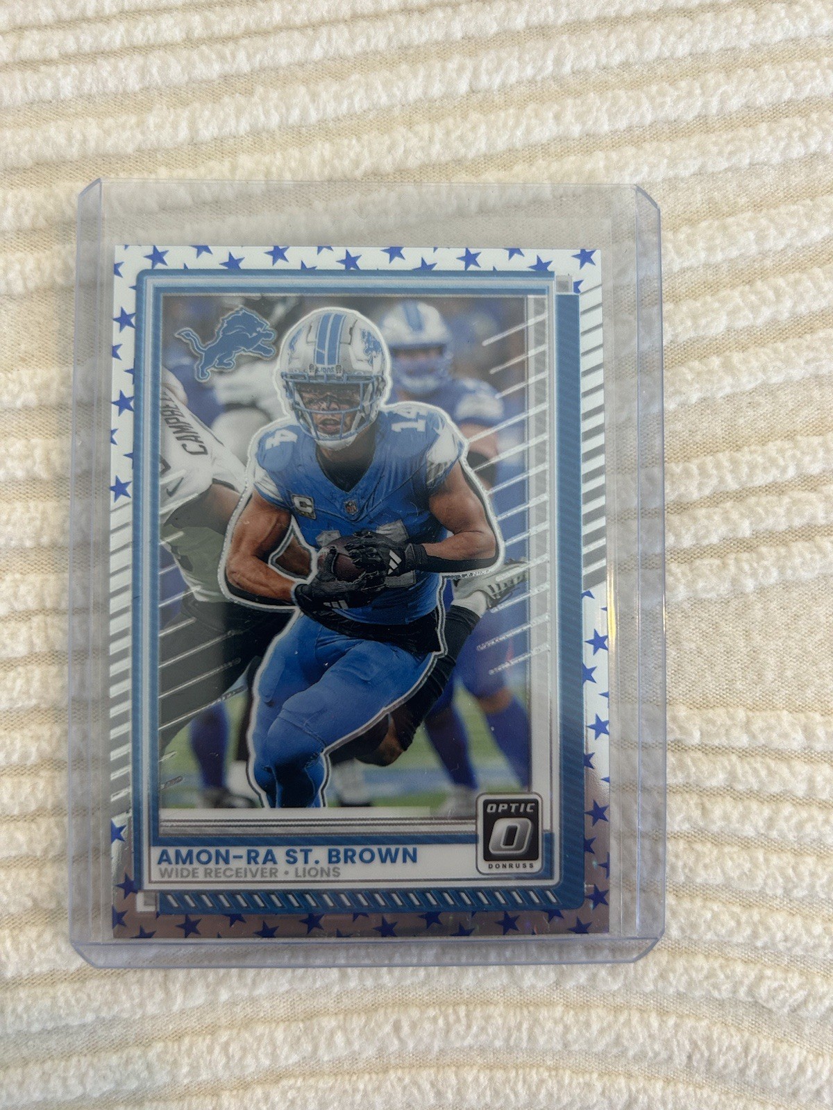 2025 Panini Donruss Optic - Amon-Ra St. Brown #63 Stars Prizm 